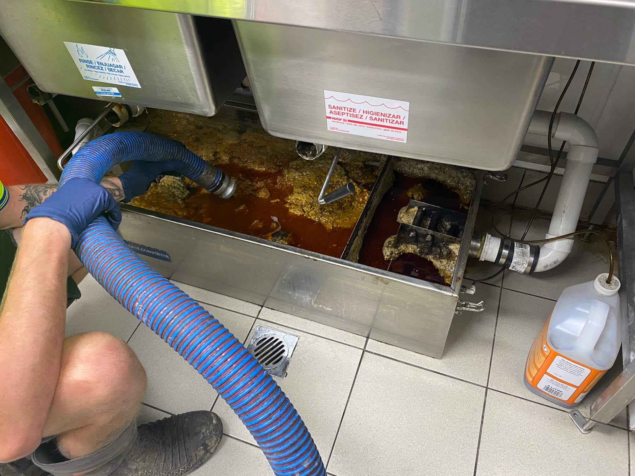 Grease Trap Cleaning in Zebulon